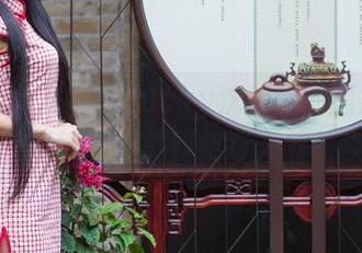 IMiss爱蜜社 – Lucky沈欢欣的厨娘模样:壁纸能不能美到我每天都想换?