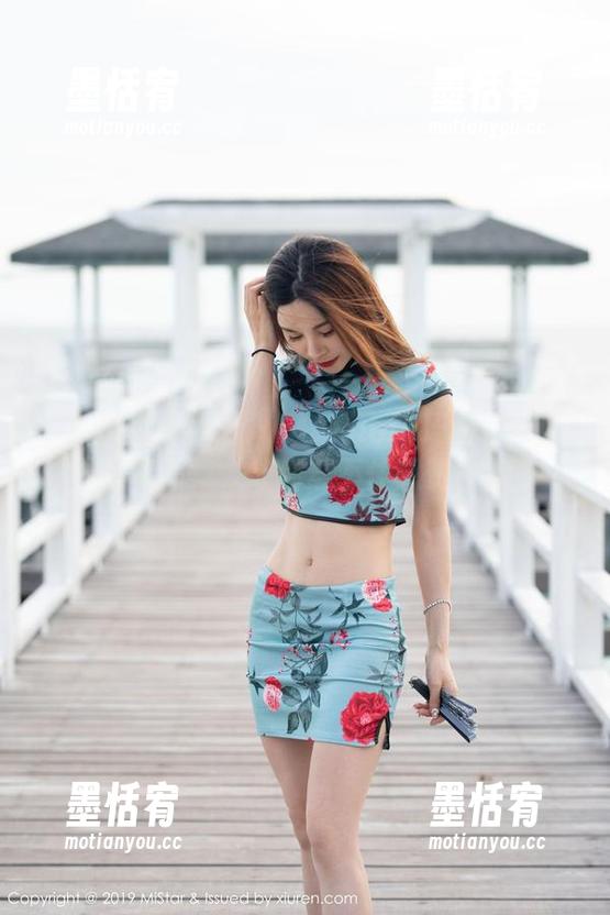 MiStar魅妍社 - Manuela玛鲁娜的内衣写真图集，让你忍不住想赞一下！