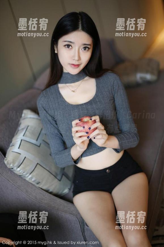 MyGirl美媛馆-Carina梦绮 MyGirl美媛馆 - 图库新鲜出炉,Carina梦绮的肉丝,这搭配…有点意思