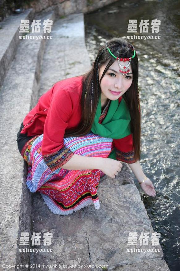 MyGirl美媛馆-夏茉GIGI MyGirl美媛馆 - 高清版夏茉GIGI白裙:你确定她不是从童话里逃出来的?