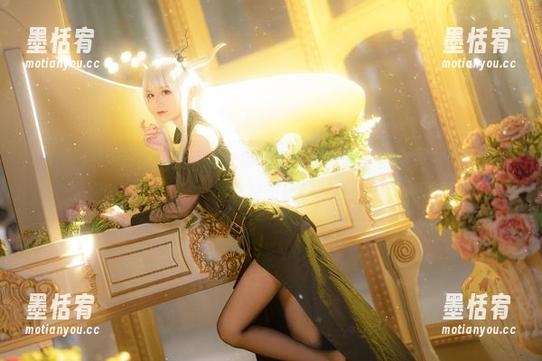 仙九Airi的柴郡女仆写真全集，谁说只有猫才会撒娇？这里每帧都是萌化！