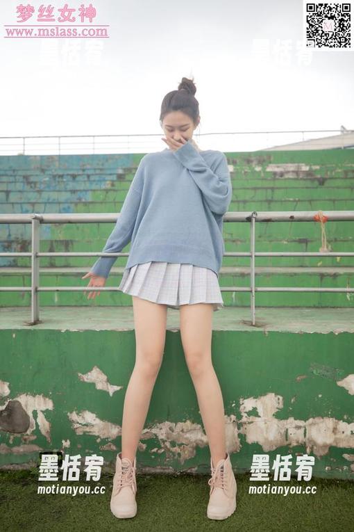 梦丝女神 - 乔儿的校服风格图包，反正人生就是一场有点尴尬的回忆！