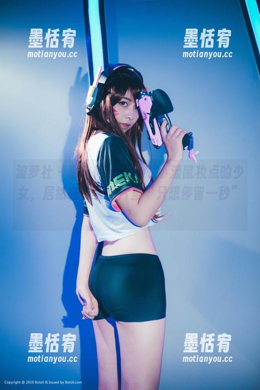 波萝社-Monkey_小潘鼠 波萝社 - 嗯?Monkey_小潘鼠妆点的少女,居然在免费照片里“只想停留一秒”?